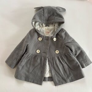 Gray Target Cat and Jack winter jacket thin coat 2T